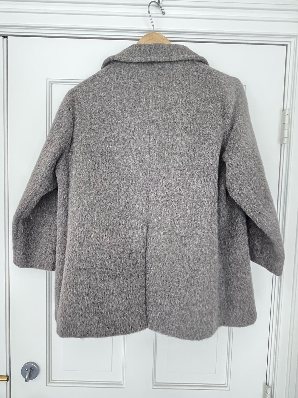 See by Chloe gray alpaca mohair wool peacoat * - Picture 5 of 14